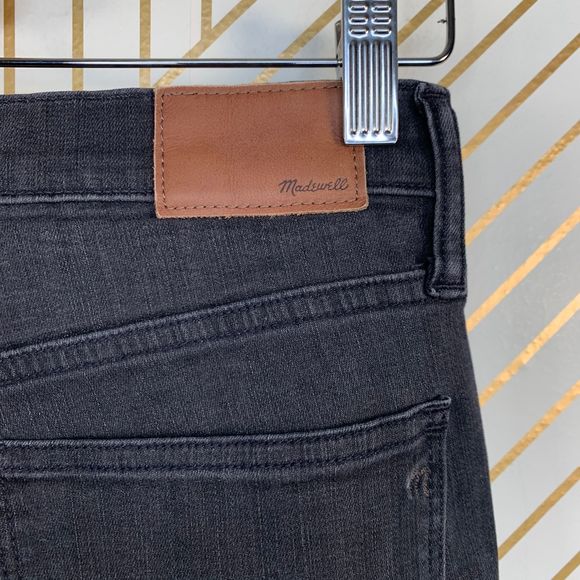 Madewell 9" Mid-Rise Skinny Jeans in Black Sea - Picture 10 of 12